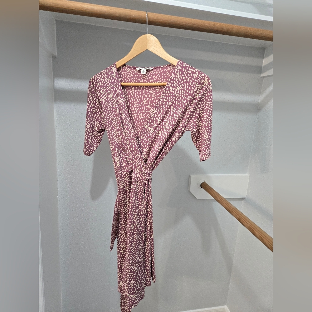 Banana Republic Silk Wrap Dress